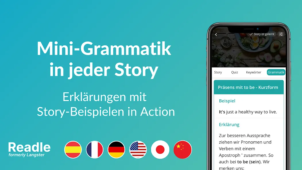Readle (ex—Langster) Sprachen screenshot 6
