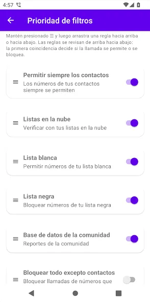 Callfilter.app screenshot 5
