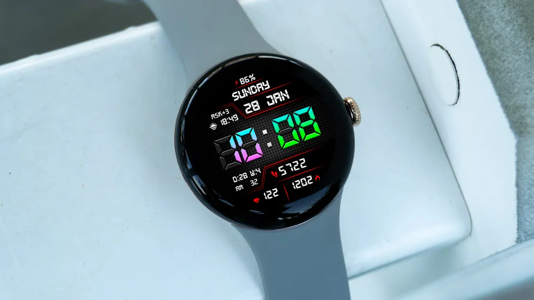 DIGI SARUMI URX74 Watch face screenshot 6