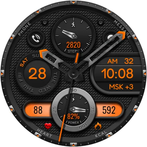 DETERANO CTS86 Watch face screenshot 19