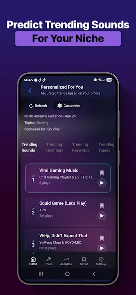 Tk Trends - Viral Sounds Hooks screenshot 5
