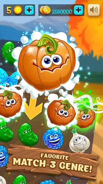 Funny Farm match 3 game screenshot 6