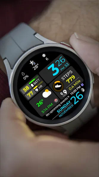 Dark Tiles Infomative NTV569 screenshot 20