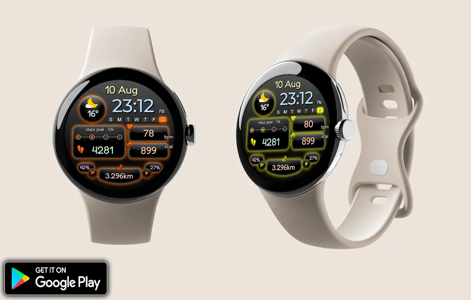 Digital Deefon Watch Face screenshot 2