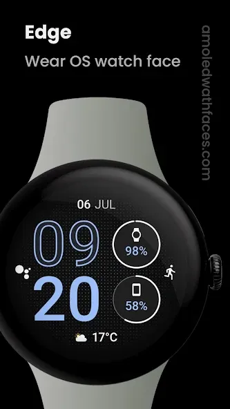 Edge Watch face screenshot 1
