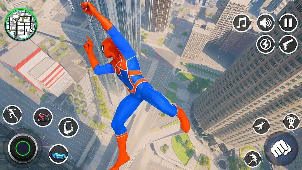 Spider Rope Hero Rescue Game screenshot 7