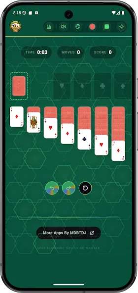 Klondike Solitaire Offline screenshot 5