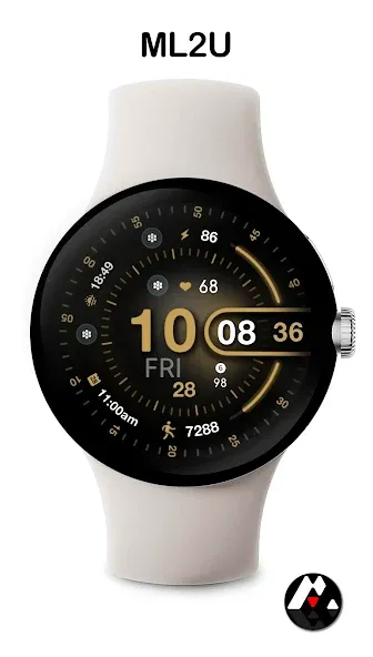 ML2U 220 Watch Face screenshot 3