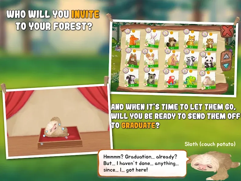 Animal Forest : Fuzzy Seasons screenshot 11