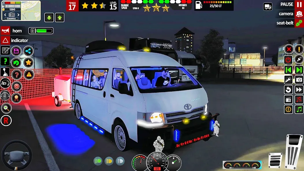 City Van Driving Games 3D screenshot 6
