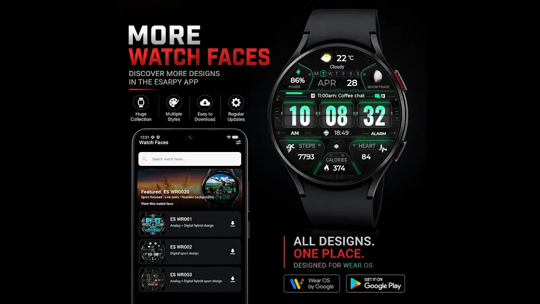 ES WR0022 – Sport Watch Face screenshot 24
