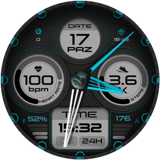 Hybrid Watchface — NDW071 screenshot 33