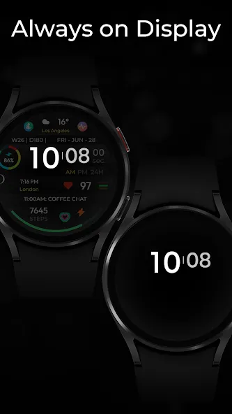 TVV Sport 4 Digital Watch Face screenshot 6