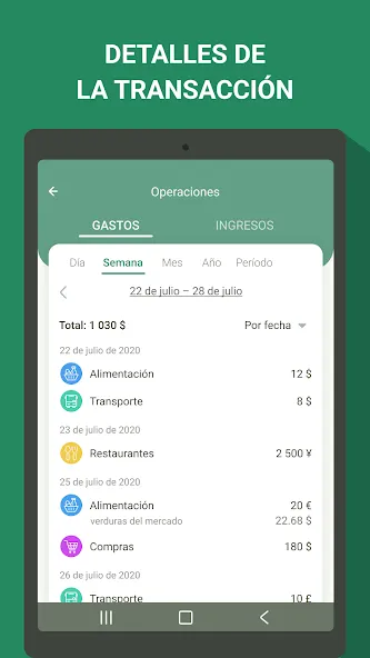 Gestor de gastos - finanzas screenshot 11