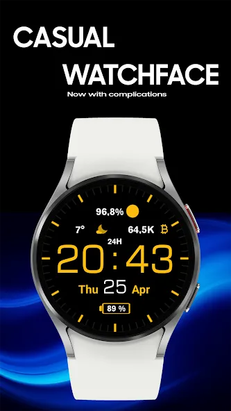 Casual Watch AKM Wear OS screenshot 1