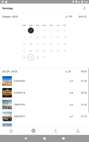 Shutterstock Contributor screenshot 9