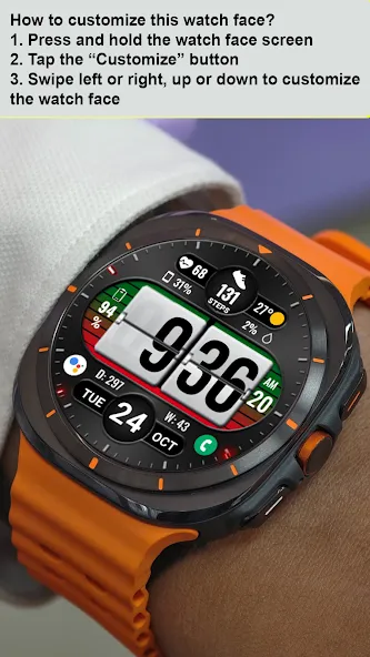 Flip Style WearOS NTV279 screenshot 17