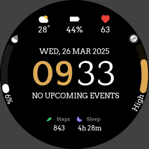 EXD152: Digital Watch Face screenshot 27