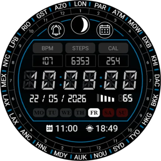 Tactical Watch Face screenshot 25