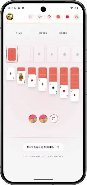 Klondike Solitaire Offline screenshot 7