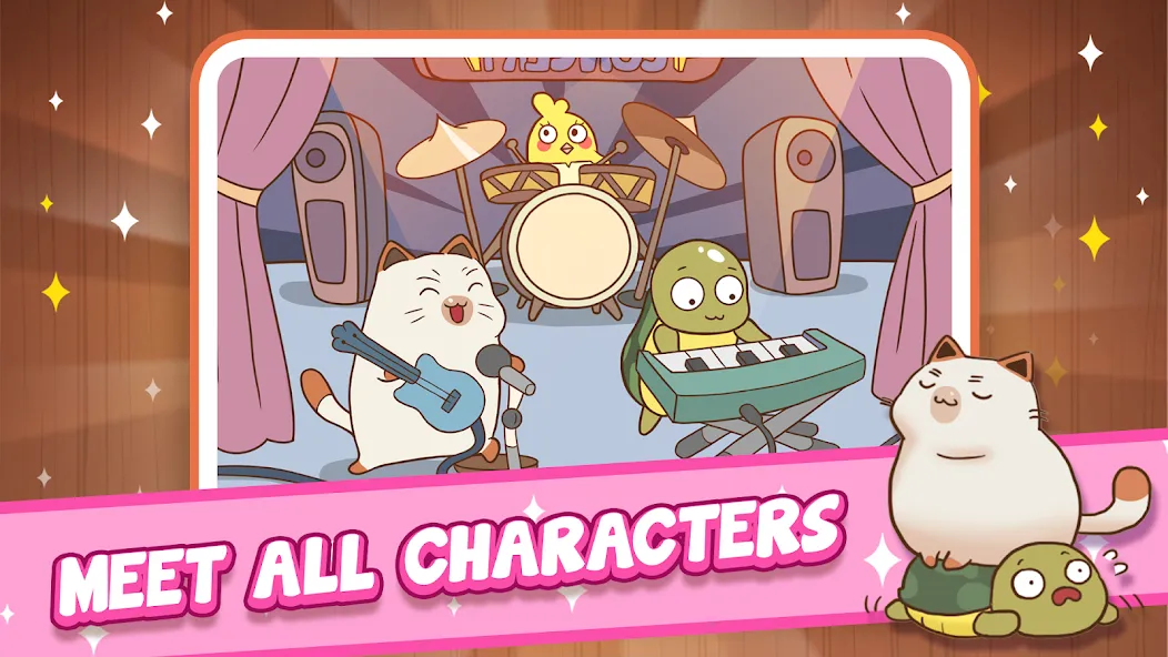 Haru Cats: Cute Sliding Puzzle screenshot 1