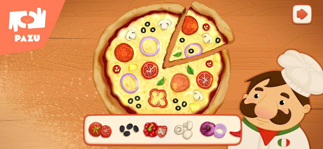 Kochspiele und Pizza machen screenshot 5