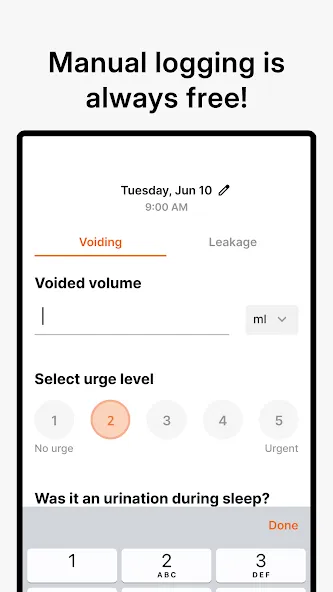 Bladderly: Smart Bladder Diary screenshot 16