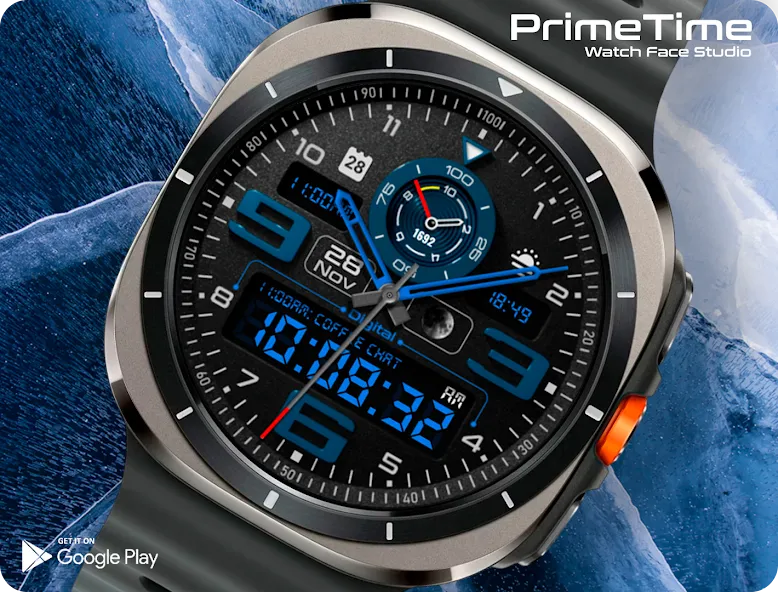 PT28 Hybrid Watch Face screenshot 6