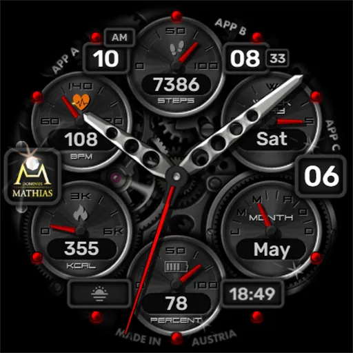DM081 Luxury Mechanics Face screenshot 4