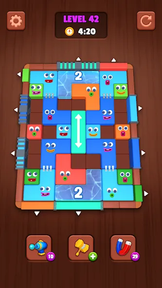 Toon Escape: Block Jam screenshot 3