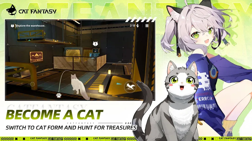 Cat Fantasy: Isekai Adventure screenshot 8