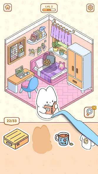 My Sticker Room – Jogo Decor screenshot 1