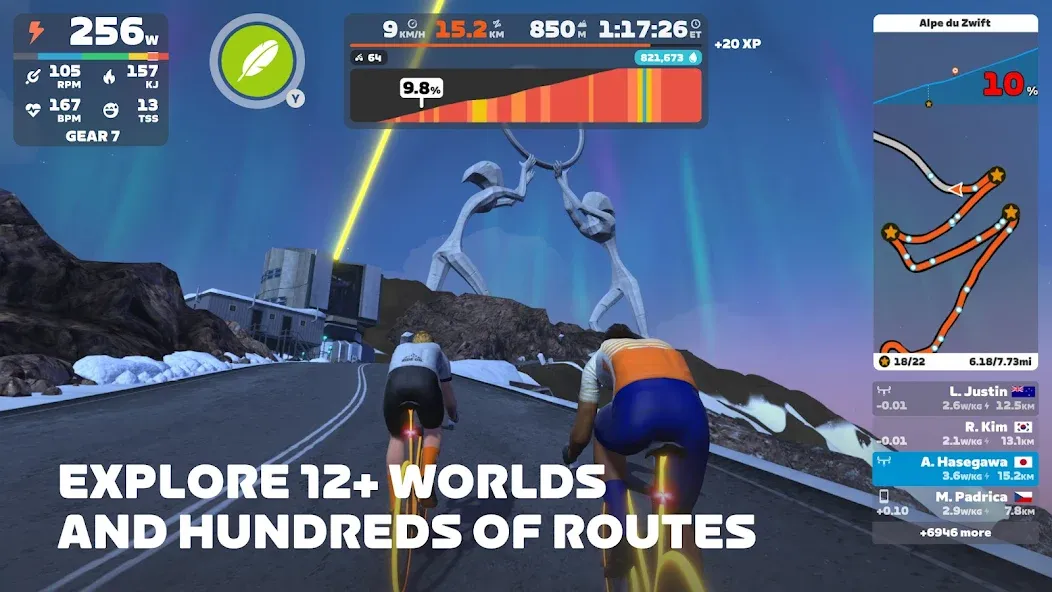 Zwift: Indoor Cycling Fitness screenshot 6