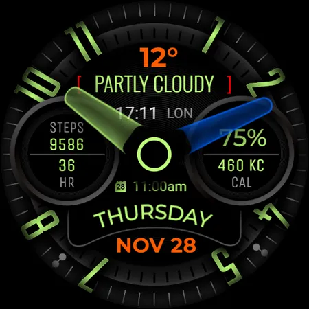 Watch Face WF120 screenshot 9