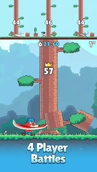Timberman 2: Lumberjack Online screenshot 1