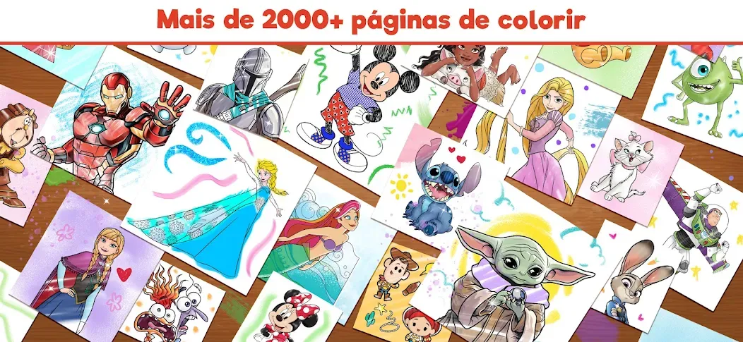 Mundo Colorido da Disney screenshot 2