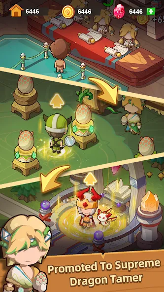Idle Dragon School—Tycoon Game screenshot 6
