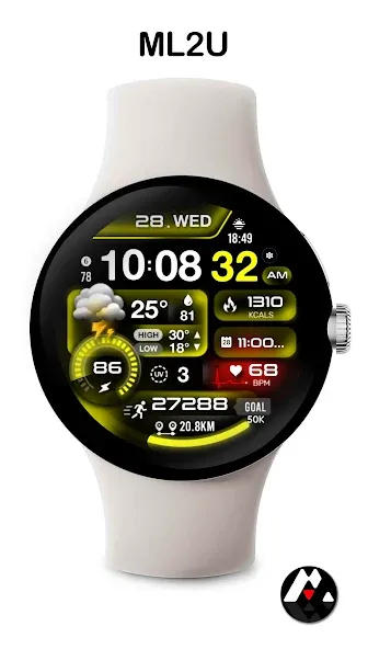 ML2U 261 Watch Face screenshot 3