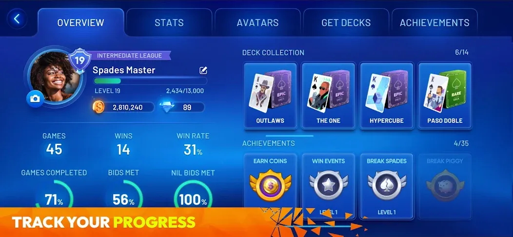 Spades Masters - Card Game screenshot 7