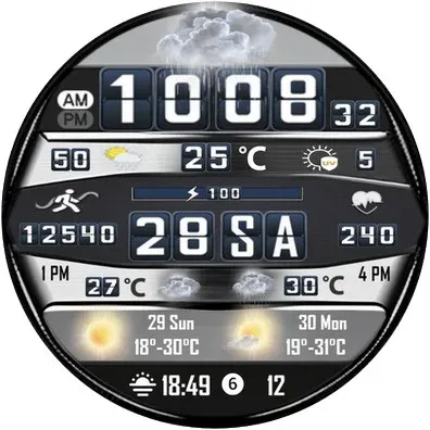N-SPORT684 FlipDigital Weather screenshot 13