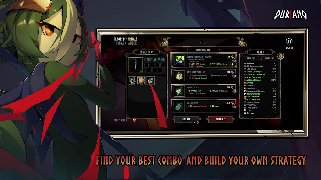 Duriano: Roguelike RPG screenshot 4