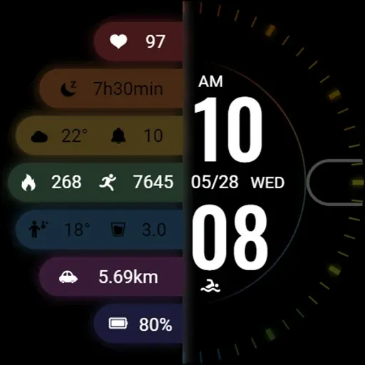 Colorful Turntable ZKin Watch screenshot 7