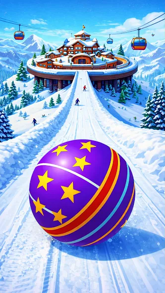 Sky Rolling Ball 3D screenshot 5
