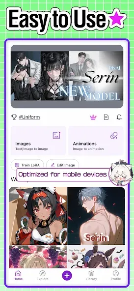 PixAI: AI Anime Art Generator screenshot 6