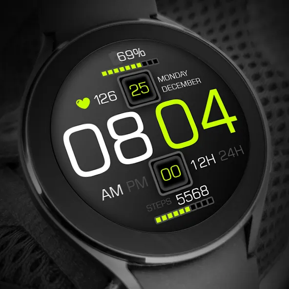 Key111 Digital Sport WatchFace screenshot 7