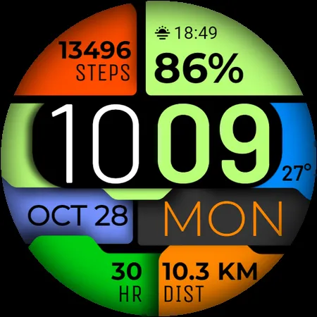 Watch Face WF108 screenshot 9