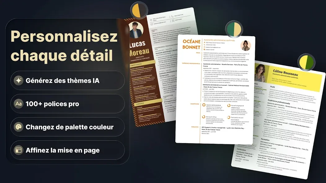 CV Maker - Créateur Resume AI screenshot 3