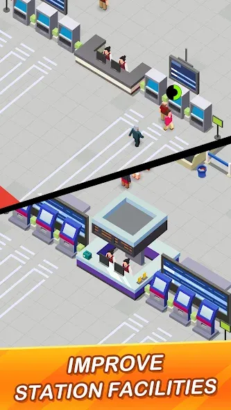 Idle Train Empire - jeu magnat screenshot 4