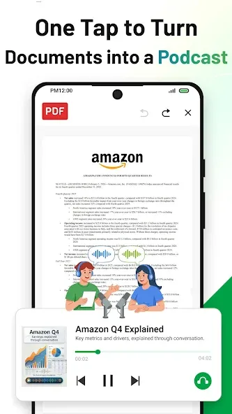 PDF AI: Podcast, Notes, Slides screenshot 3