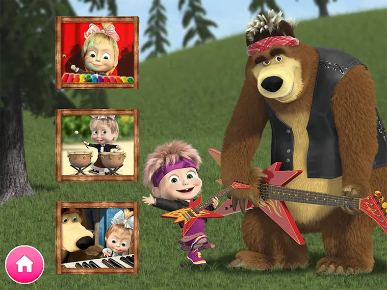 Masha y el Oso Juego Educativo screenshot 3